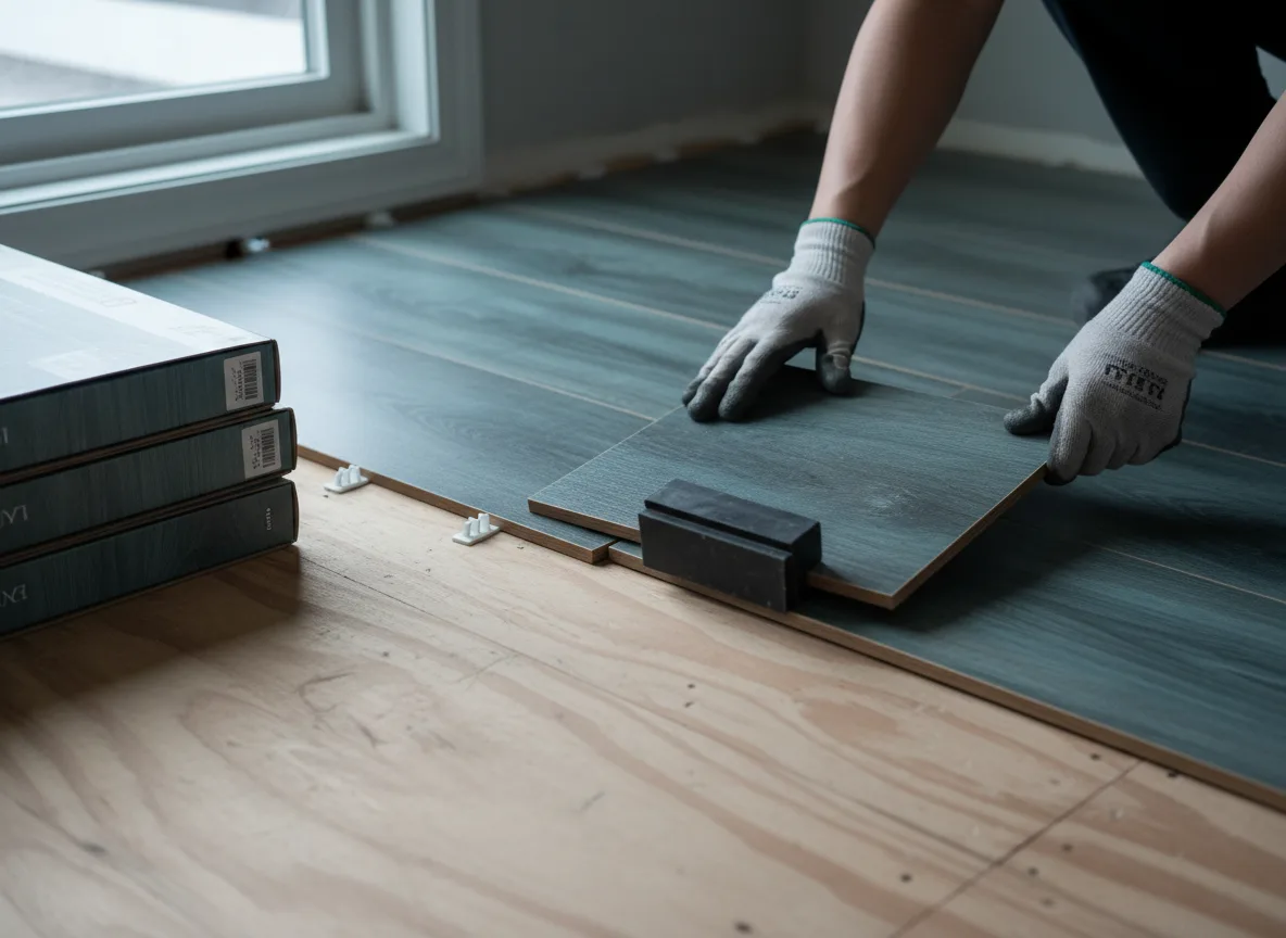 Luxury Vinyl Plank Installation company in Finley, ND